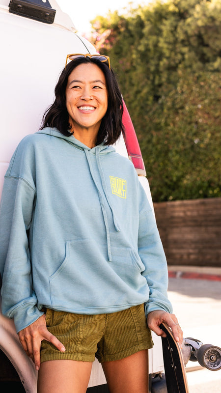 Friends With Fishies Seafoam Hoodie - SurfDurt Sunscreen