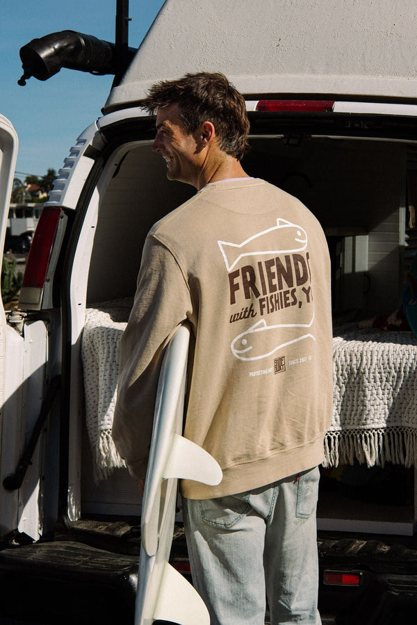 OG Dune Crewneck Model Shot